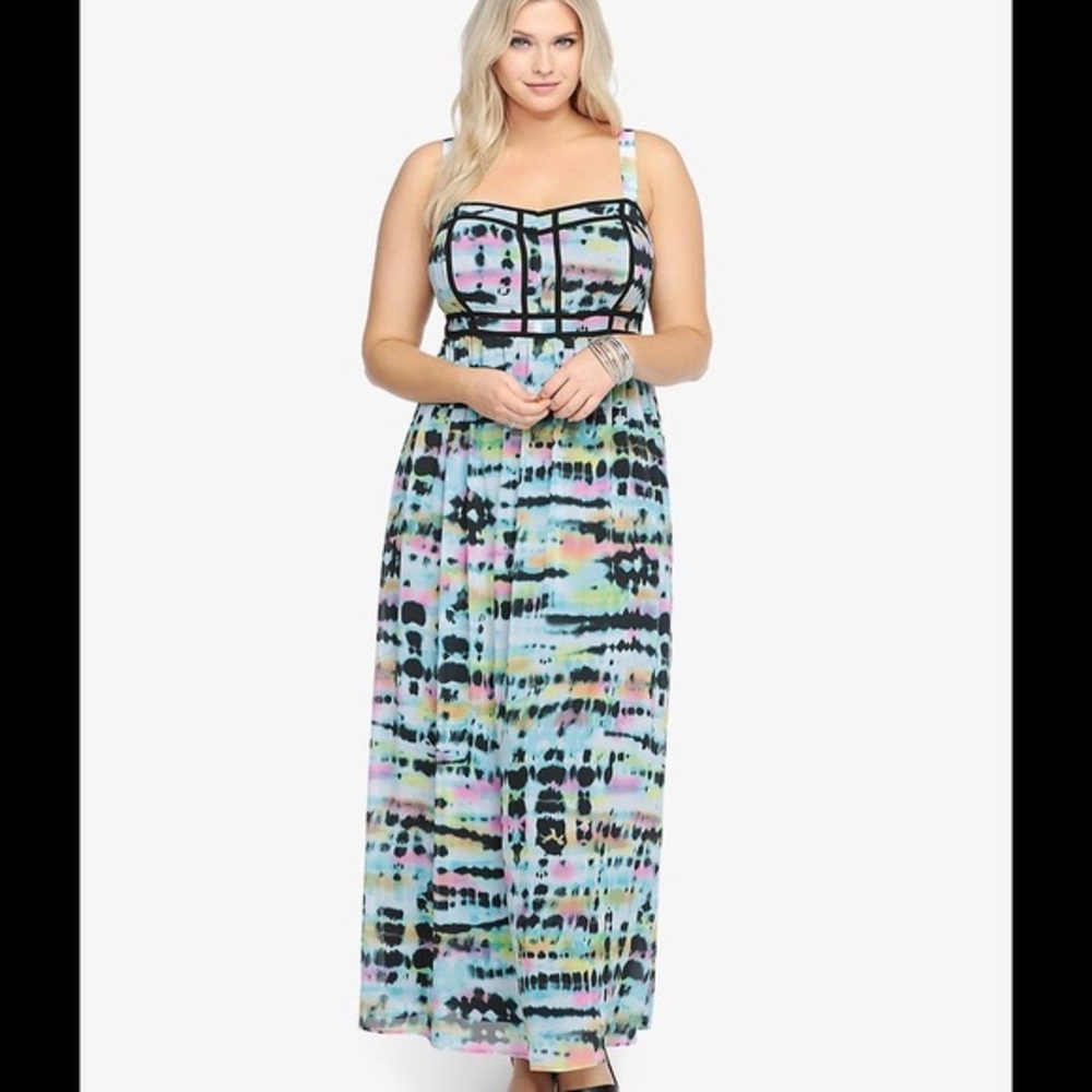 Torrid Watercolor Maxi Dress